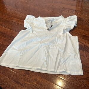 NWT white Joe’s blouse